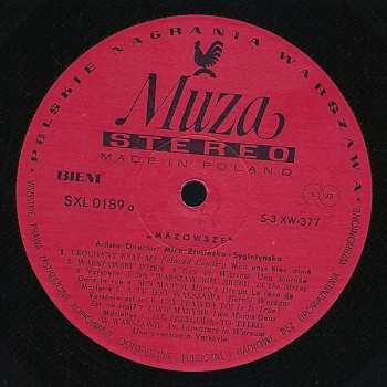 LP Mazowsze: The Polish Song And Dance Ensemble, Vol. 4