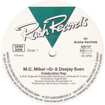 LP MC Miker G. & DJ Sven: Celebration Rap