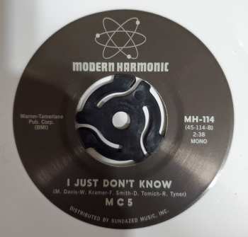 SP MC5: I Can Only Give You Everything / I Just Don't Know CLR