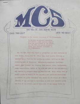 LP MC5: Kick Out The Jams Motherfucker! CLR | LTD