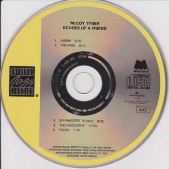 CD McCoy Tyner: Echoes Of A Friend