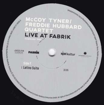 3LP McCoy Tyner / Freddie Hubbard Quartet: Live At Fabrik Hamburg 1986
