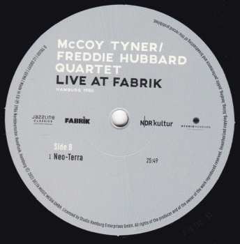 3LP McCoy Tyner / Freddie Hubbard Quartet: Live At Fabrik Hamburg 1986