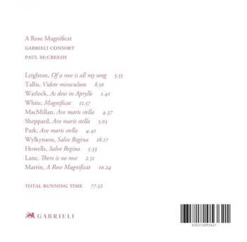 CD Gabrieli Consort: A Rose Magnificat