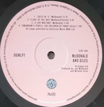 LP McDonald & Giles: McDonald and Giles