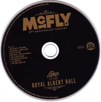 2CD/DVD McFly: 10th Anniversary Concert Live At The Royal Albert Hall