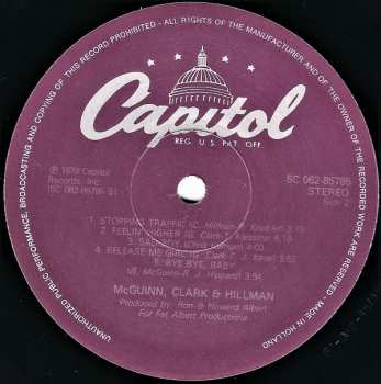 LP McGuinn, Clark & Hillman: McGuinn, Clark & Hillman