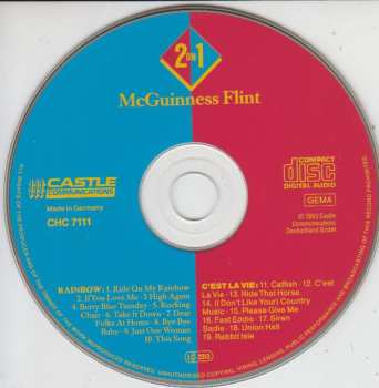 CD McGuinness Flint: Rainbow / C'est La Vie