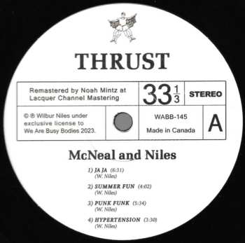LP McNeal & Niles: Thrust