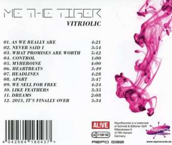CD Me The Tiger: Vitriolic