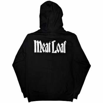 Merch Meat Loaf: Meat Loaf Unisex Pullover Hoodie: Bat Out Of Hell (back Print) (small) S