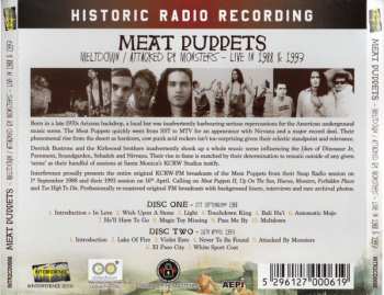 2CD Meat Puppets: Meltdown / Attacked By Monsters - Live In 1988 & 1993