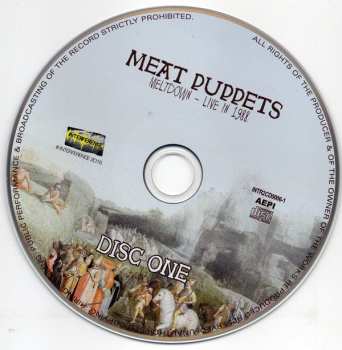 2CD Meat Puppets: Meltdown / Attacked By Monsters - Live In 1988 & 1993