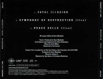 CD Megadeth: Fatal Illusion