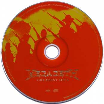 CD Megadeth: Greatest Hits: Back To The Start