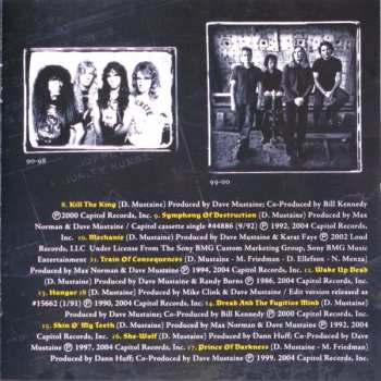 CD Megadeth: Greatest Hits: Back To The Start