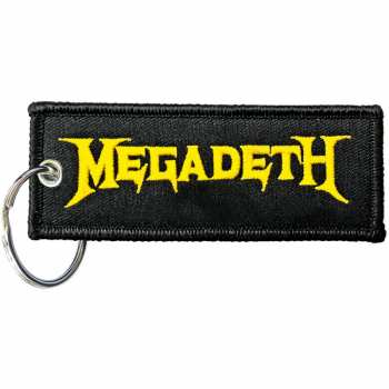 Merch Megadeth: Sleutelhanger Logo Megadeth