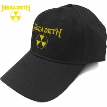 Merch Megadeth: Pet met klep Hazard Logo Megadeth