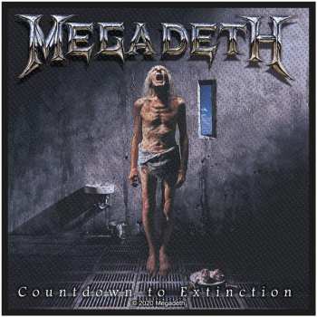 Merch Megadeth: Nášivka Countdown To Extinction