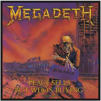 Merch Megadeth: Patch Peace Sells