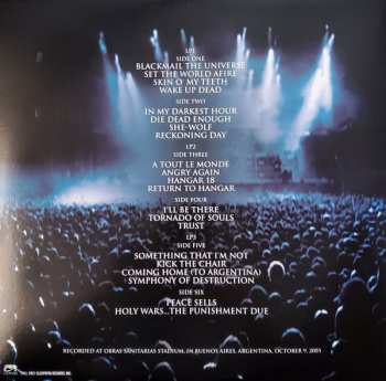 3LP Megadeth: A Night In Buenos Aires LTD | CLR