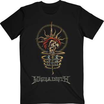 Merch Megadeth: Megadeth Unisex T-shirt: Youthanasia 1995 North American Tour (black) (back Print) (small) S