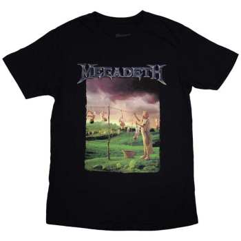 Merch Megadeth: Megadeth Unisex T-shirt: Youthanasia Tracklist (back Print) (small) S