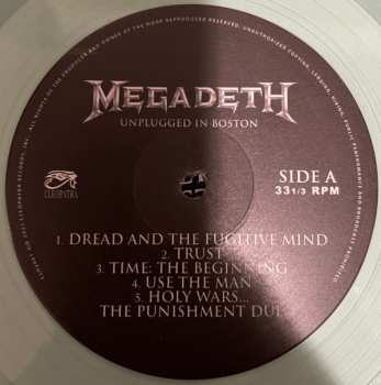 LP Megadeth: Unplugged In Boston LTD | CLR