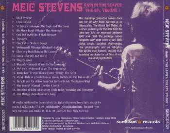 CD Meic Stevens: Rain In The Leaves: The EPs, Volume 1