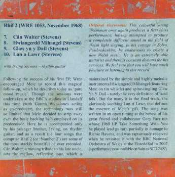 CD Meic Stevens: Rain In The Leaves: The EPs, Volume 1