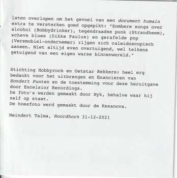 CD Meindert Talma & The Negroes: Hondert Punten
