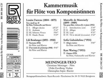 CD Sofia Gubaidulina: Kammermusik Für Flöte Von Komponistinnen