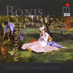 Album Mélanie Bonis: Klavierquartette Nr.1 & 2