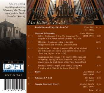 CD Mel Butler: Mel Butler In Recital