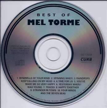 CD Mel Tormé: The Best Of Mel Torme