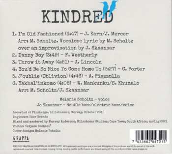 CD Melanie Scholtz: Kindred
