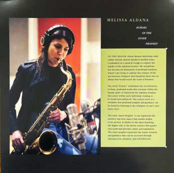 LP Melissa Aldana: Echoes Of The Inner Prophet