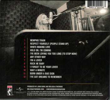 CD Melissa Etheridge: Memphis Rock And Soul
