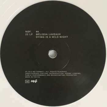 LP Mélissa Laveaux: Dying Is A Wild Night CLR
