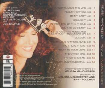 CD Melissa Manchester: You Gotta Love The Life