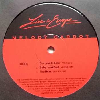 3LP/Doos Melody Gardot: Live In Europe LTD