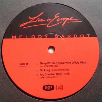 3LP/Doos Melody Gardot: Live In Europe LTD