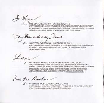 2CD Melody Gardot: Live In Europe