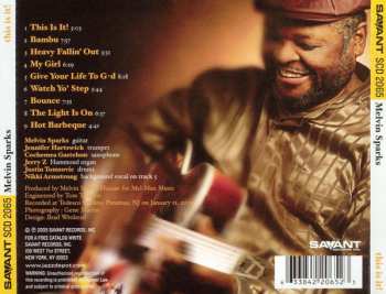 CD Melvin Sparks: This Is It!