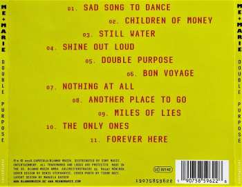 CD Me+Marie: Double Purpose