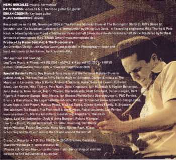 CD Memo Gonzalez & The Bluescasters: Live In The UK