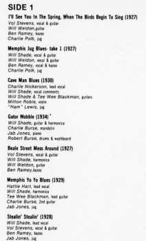 2LP Memphis Jug Band: Memphis Jug Band