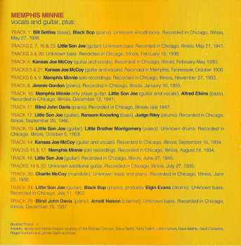 CD Memphis Minnie: Keep On Goin' 1930-1953