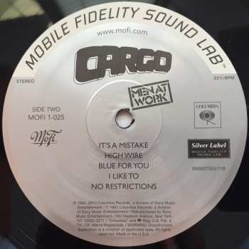 LP Men At Work: Cargo LTD | NUM | CLR