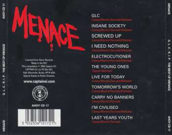 CD Menace: G.L.C. R.I.P.
